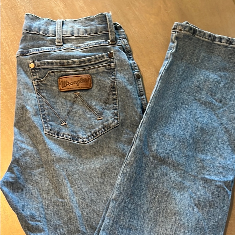 Wrangler Blue Denim Jeans 32x34